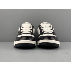 GT Prada Downtown Leather Sneakers White Black