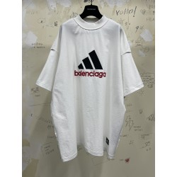 GT Balenciaga ADIDAS TEE T-SHIRT OVERSIZED IN White 723976TNVN83775