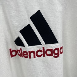 GT Balenciaga ADIDAS TEE T-SHIRT OVERSIZED IN White 723976TNVN83775