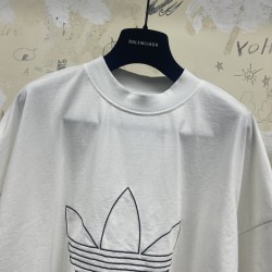 GT Balenciaga ADIDAS TEE T-SHIRT OVERSIZED IN White