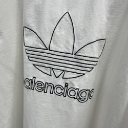 GT Balenciaga ADIDAS TEE T-SHIRT OVERSIZED IN White