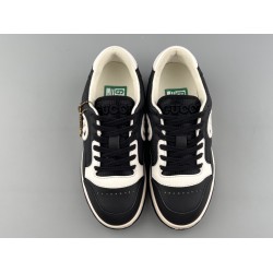 GT Gucci MAC80 Sneaker Black White  756811 AAB79 1051