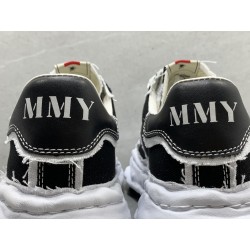 GT Maison MIHARA YASUHIRO MMY Blakey Overhanging Frayed Sneakers