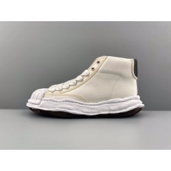 GT Maison MIHARA YASUHIRO MMY Blakey High Canvas Sneakers White A08FW736