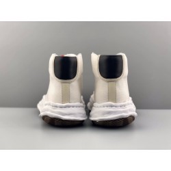 GT Maison MIHARA YASUHIRO MMY Blakey High Canvas Sneakers White A08FW736