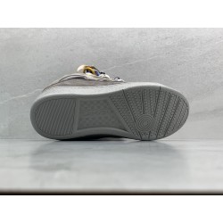 GT Lanvin Curb Sneaker Grey Grey FMSKRK11DRALH22
