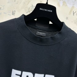 GT Balenciaga Styling Hotline T-Shirt Tee Black