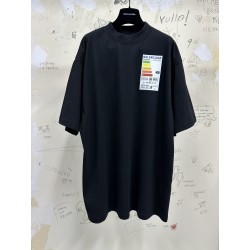 GT Balenciaga Energy Label T-Shirt Tee Black 744454TOVD69012