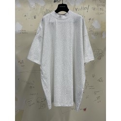 GT Balenciaga Rhinestones All Over T-Shirt Tee White 739028TOVJ28190
