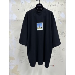 GT Balenciaga Paris By Day T-Shirt Tee T-Shirt Black