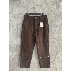 GT Chrome Heart Brown Double Knee Pants