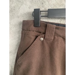 GT Chrome Heart Brown Double Knee Pants