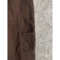 GT Chrome Heart Brown Double Knee Pants