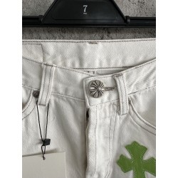 GT Chrome Heart Denim With 18 Cross Patch