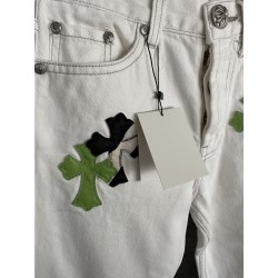 GT Chrome Heart Denim With 18 Cross Patch