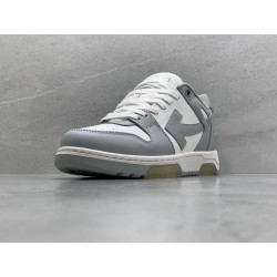 GT Off White Out Of Office OOO Low Tops Grey White OMIA189C99LEA0040901