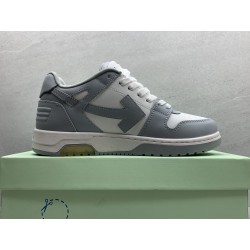 GT Off White Out Of Office OOO Low Tops Grey White OMIA189C99LEA0040901