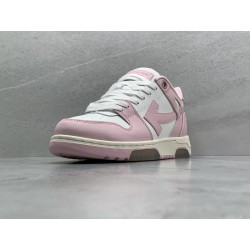 GT Off White Out Of Office OOO Low Tops Pink White OMIA259F21LEA0013001