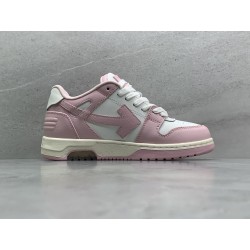 GT Off White Out Of Office OOO Low Tops Pink White OMIA259F21LEA0013001