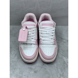 GT Off White Out Of Office OOO Low Tops Pink White OMIA259F21LEA0013001