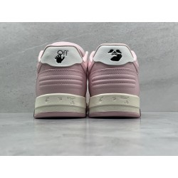 GT Off White Out Of Office OOO Low Tops Pink White OMIA259F21LEA0013001