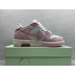 GT Off White Out Of Office OOO Low Tops Pink White OMIA259F21LEA0013001