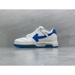 GT Off White Out Of Office OOO Low White Blue OMIA189F21LEA0020145