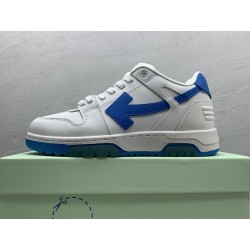 GT Off White Out Of Office OOO Low White Blue OMIA189F21LEA0020145