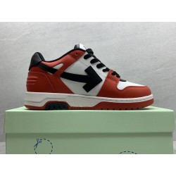 GT Off White Out Of Office OOO Red Black OMIA189S22LEA0012510
