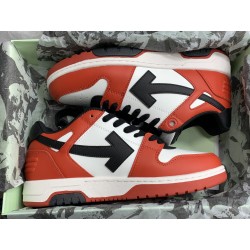 GT Off White Out Of Office OOO Red Black OMIA189S22LEA0012510