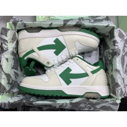 GT Off White Out Of Office OOO White Pristine Green   OMIA189S21LEA0010455