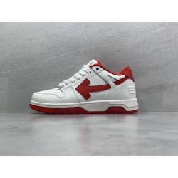 GT Off White Out Of Office OOO White Red OMIA189S22LEA0010125