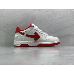 GT Off White Out Of Office OOO White Red OMIA189S22LEA0010125