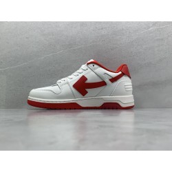 GT Off White Out Of Office OOO White Red OMIA189S22LEA0010125