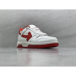 GT Off White Out Of Office OOO White Red OMIA189S22LEA0010125