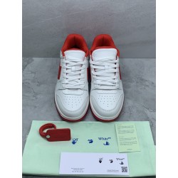 GT Off White Out Of Office OOO White Red OMIA189S22LEA0010125