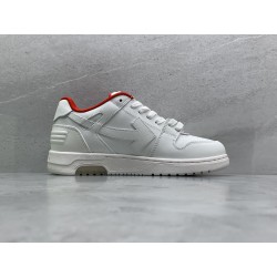 GT Off White Out Of Office OOO White Red OMIA189S23LEA0030125