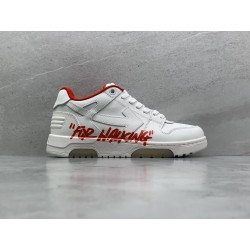 GT Off White Out Of Office OOO White Red OMIA189S23LEA0030125