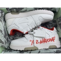 GT Off White Out Of Office OOO White Red OMIA189S23LEA0030125