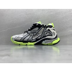 GT Balenciaga Runner Black Neon Yellow 677403W3RBP1093