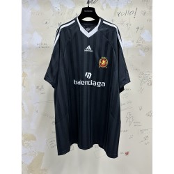 GT Balenciaga Adidas Soccer Jersey Black 723663TNV131000