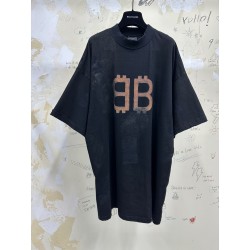 GT Balenciaga Crypto Oversized Tee T-shirt 739028TOVN81055