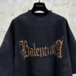 GT Balenciaga Heavy Metal Faded Tee T-shirt 744439TOVE11055