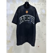 GT Balenciaga Skater Oversized Tee T-shirt Black 739028TOVN21055