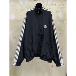 GT Balenciaga Adidas Tracksuit Jacket in Black 712280TMV151000