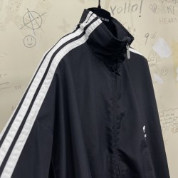 GT Balenciaga Adidas Tracksuit Jacket in Black 712280TMV151000