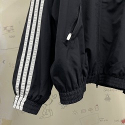 GT Balenciaga Adidas Tracksuit Jacket in Black 712280TMV151000