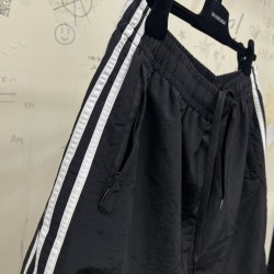 GT Balenciaga Adidas Large Shorts Black White