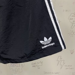 GT Balenciaga Adidas Large Shorts Black White