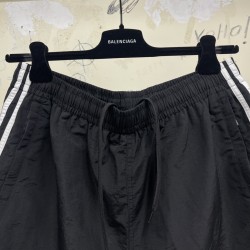 GT Balenciaga Adidas Large Shorts Black White